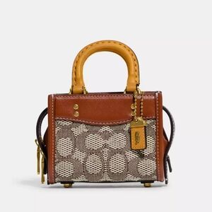 Rogue Bag 12 In Signature Textile Jacquard 👜